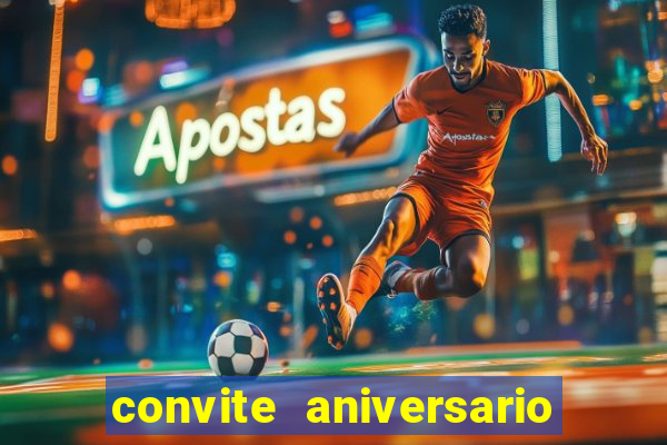 convite aniversario infantil futebol